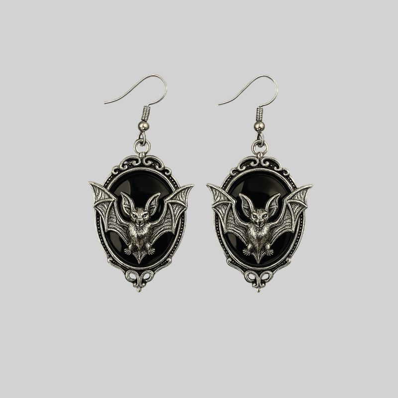 Aretes de murciélago