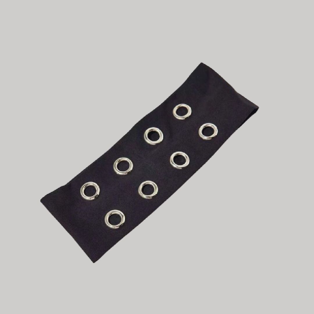 Diadema elástica con ojales