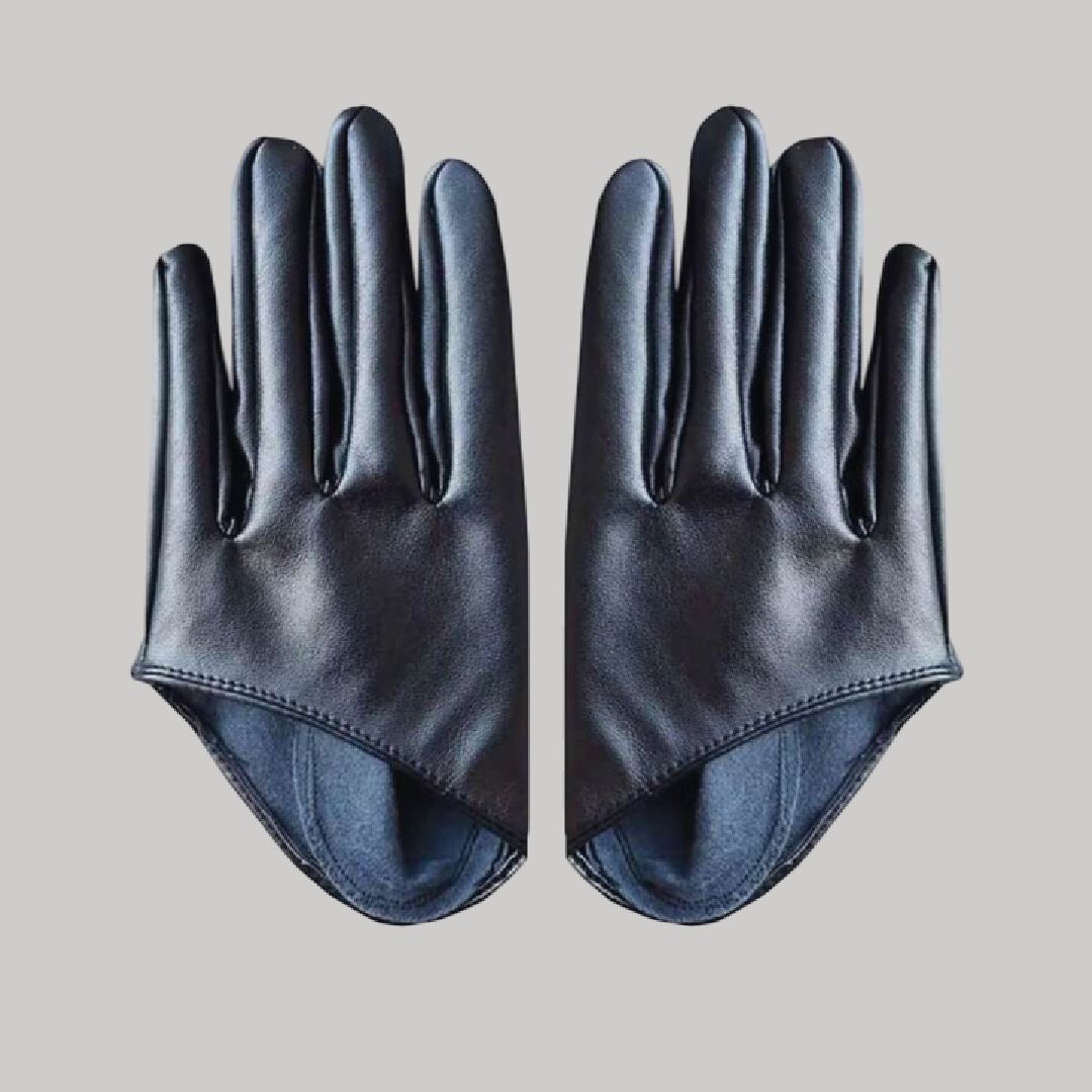 Guantes de cuerina sintética