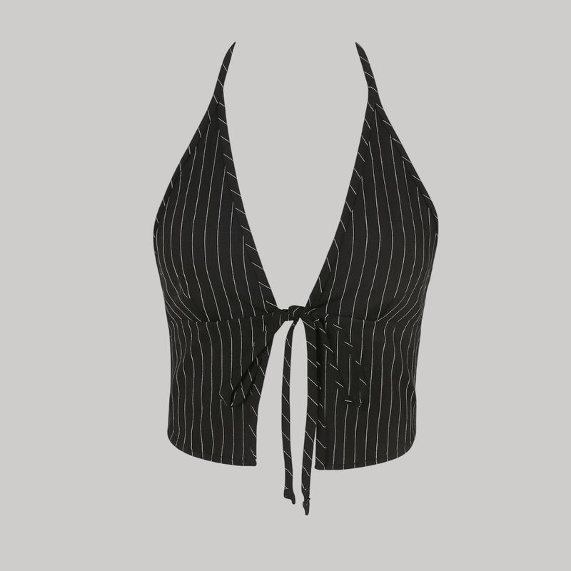Top ajustable de rayas