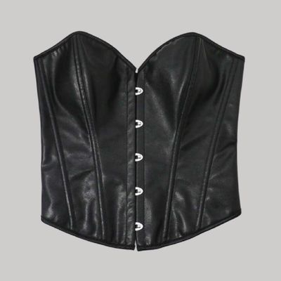Corsé cuerina ajustable espalda