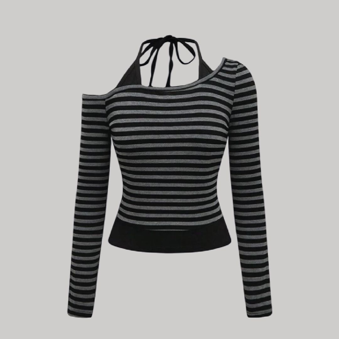 Blusa manga larga 2 en 1