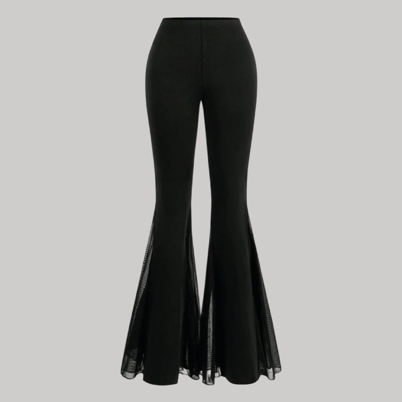 Pantalones flared básicos