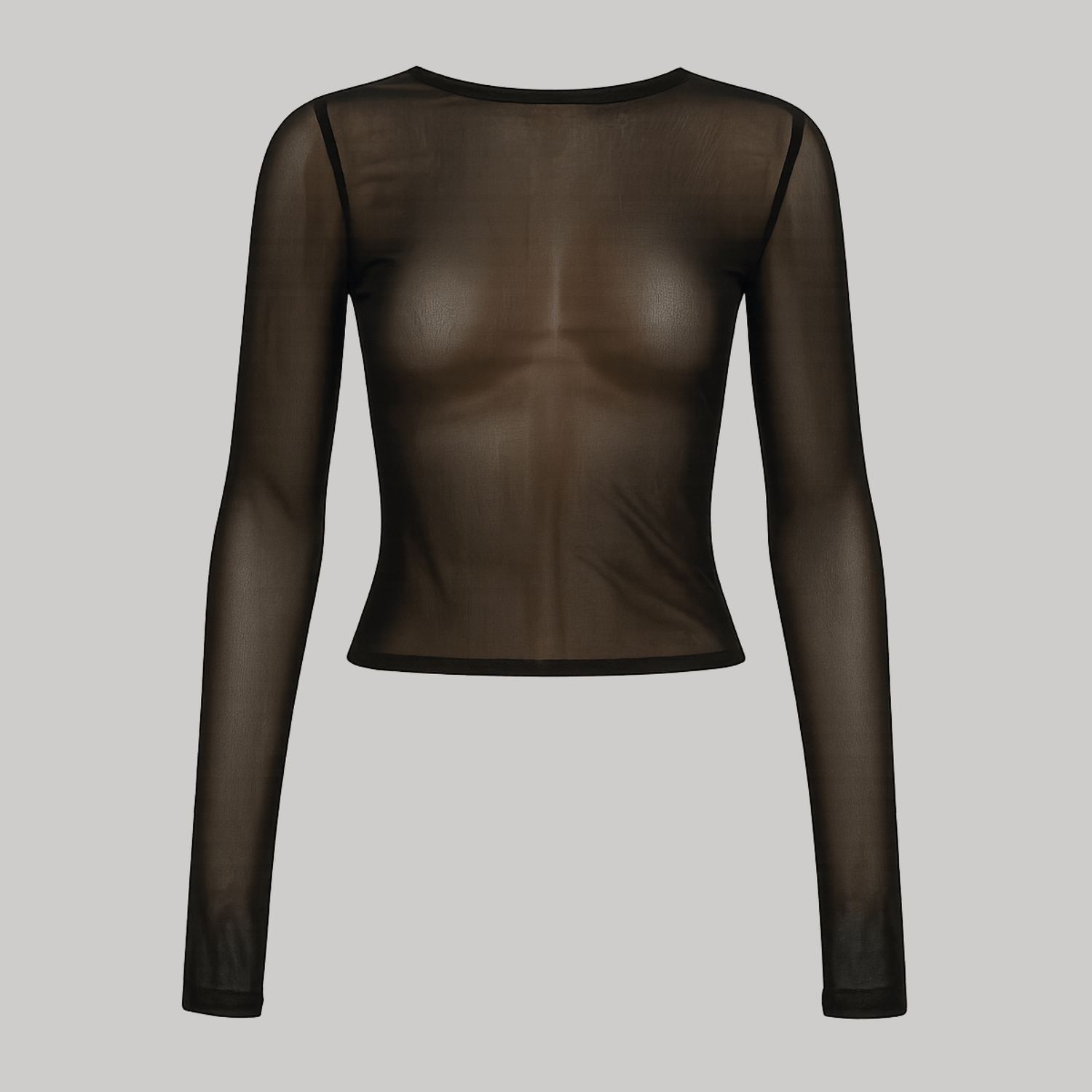 Top mesh al cuerpo – layering