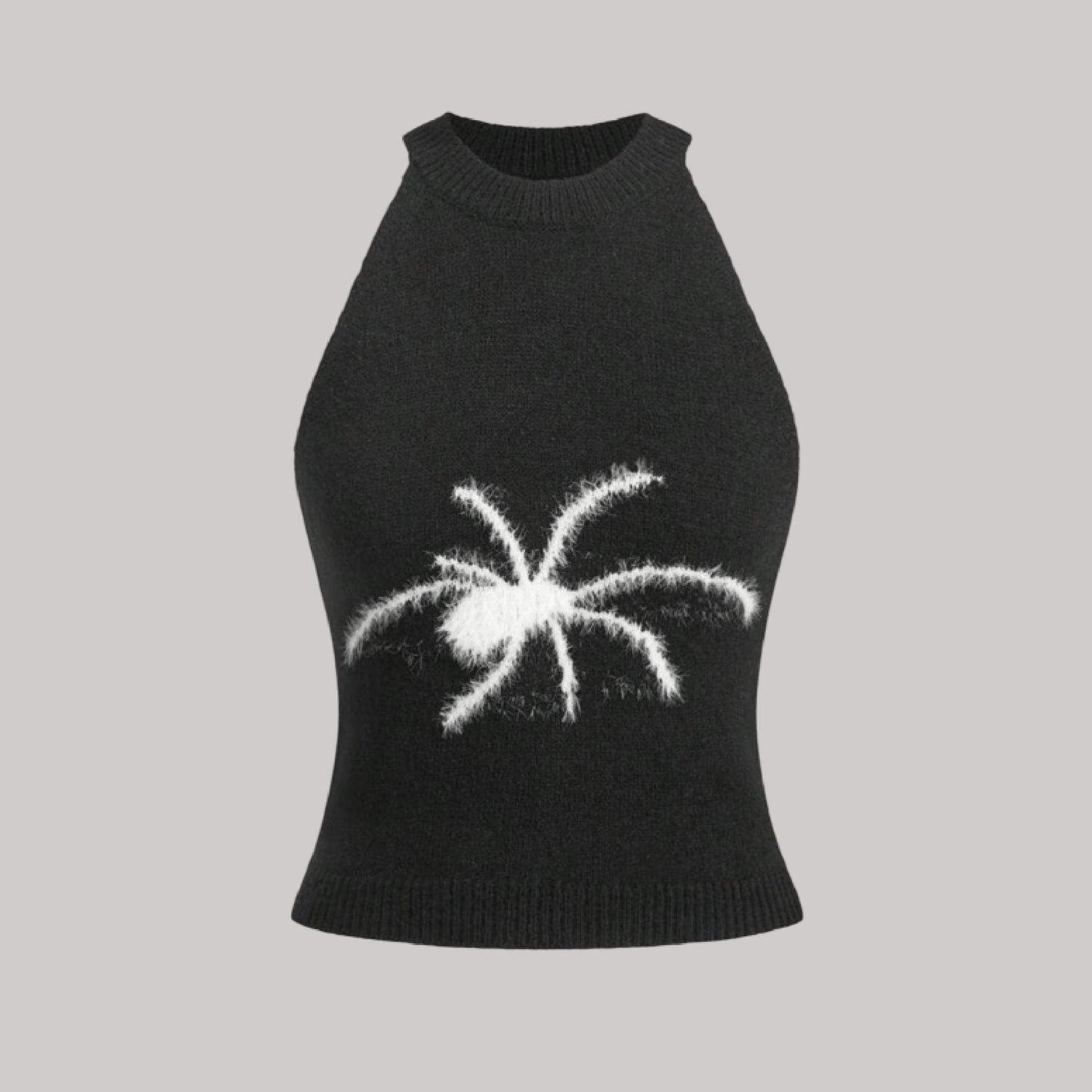 Top de lana con araña