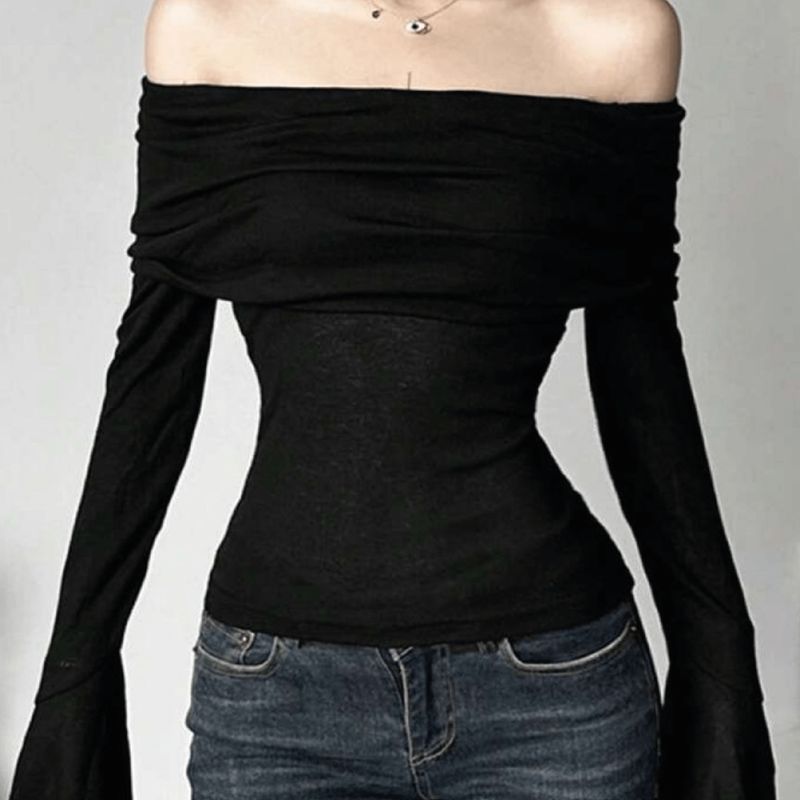 Blusa mangas sirena – witchy vibes