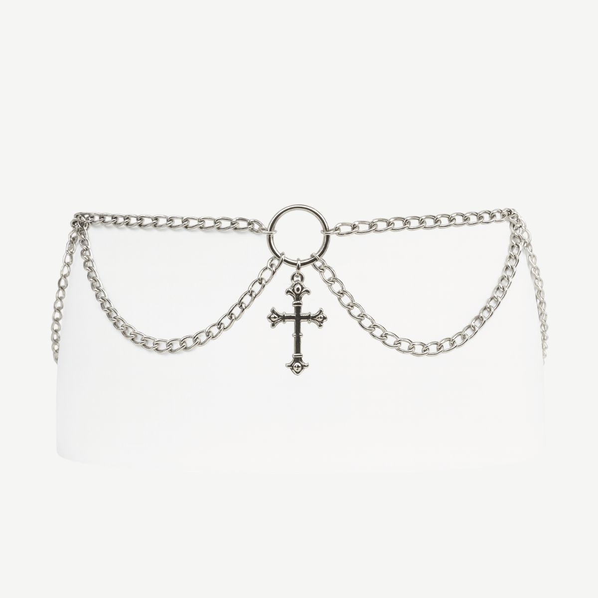 Cinturón de cruces en cascada