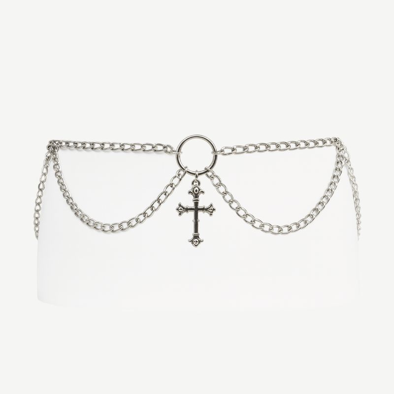 Cinturón de cruces en cascada