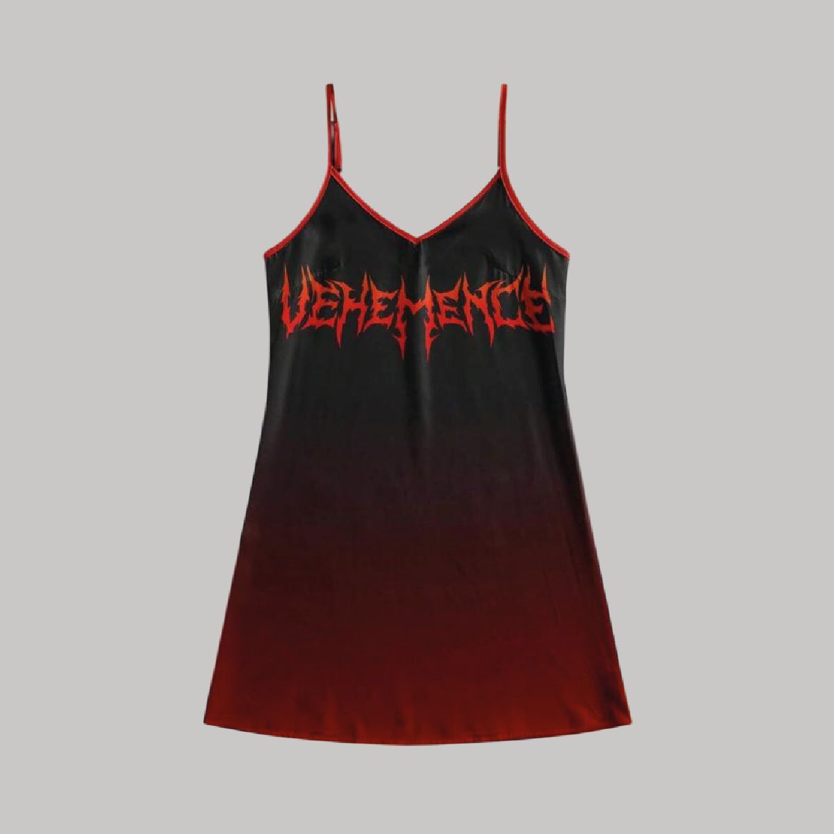 Vestido contraste tipográfico