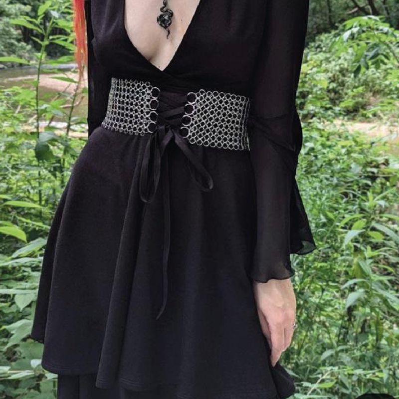 Cinturilla Aros Metalizada