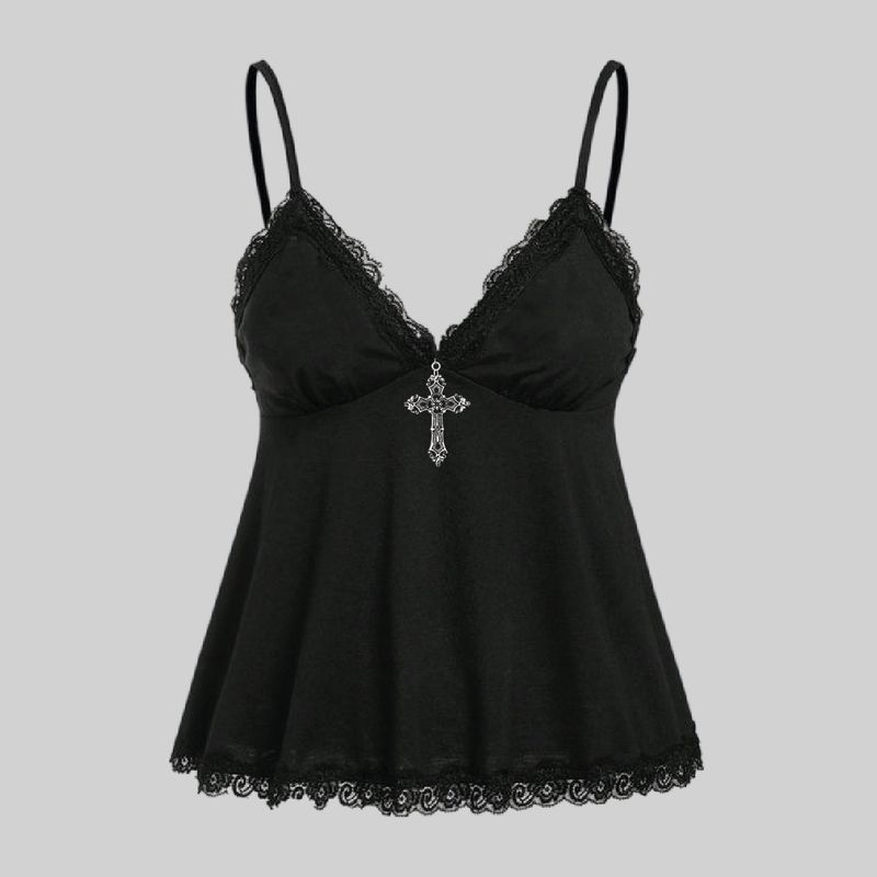 Blusa Encaje Orillas