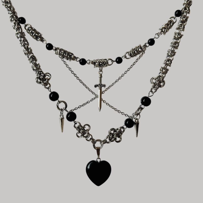 Collar Corazón Maximalista