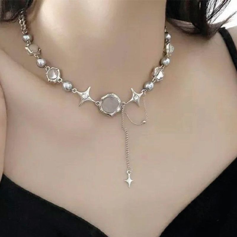 Choker Lunas y Estrellas