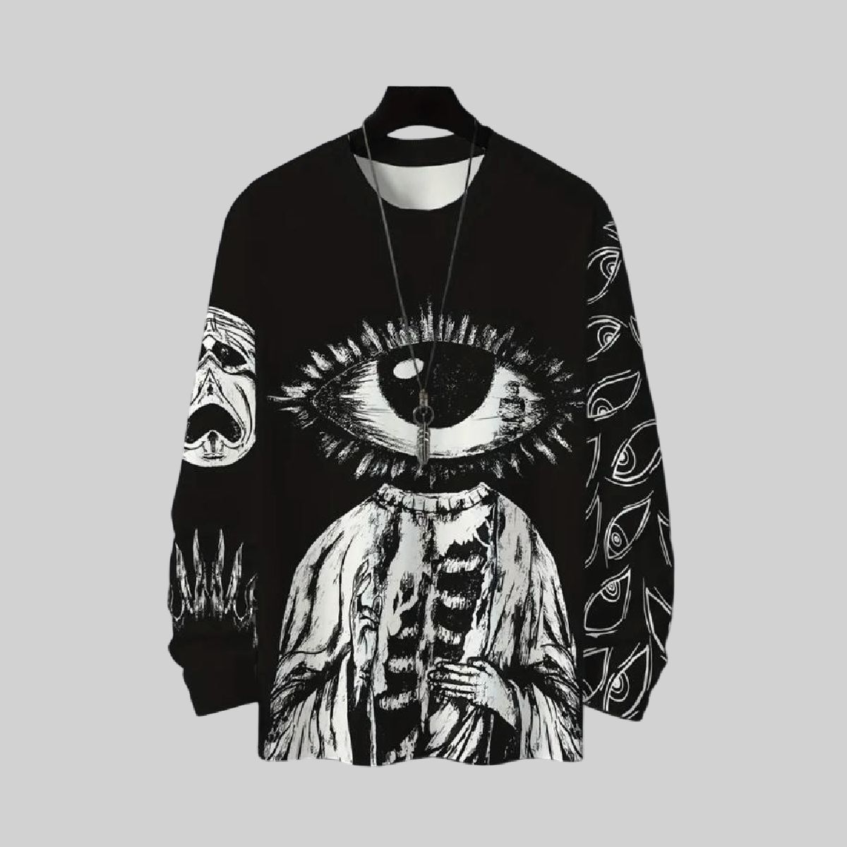 Sudadera liviana con estampado