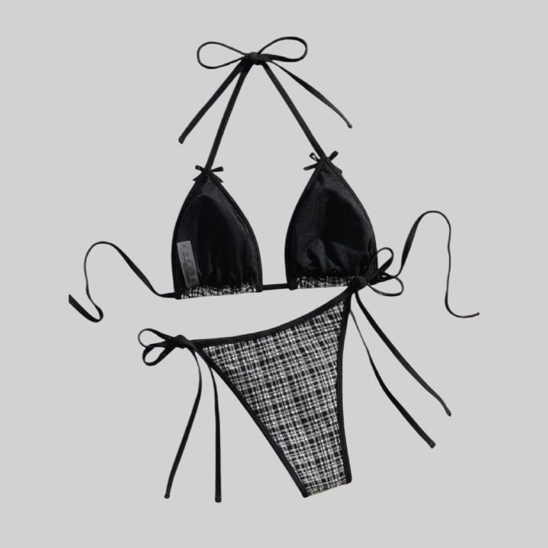 Bikini de cuadros