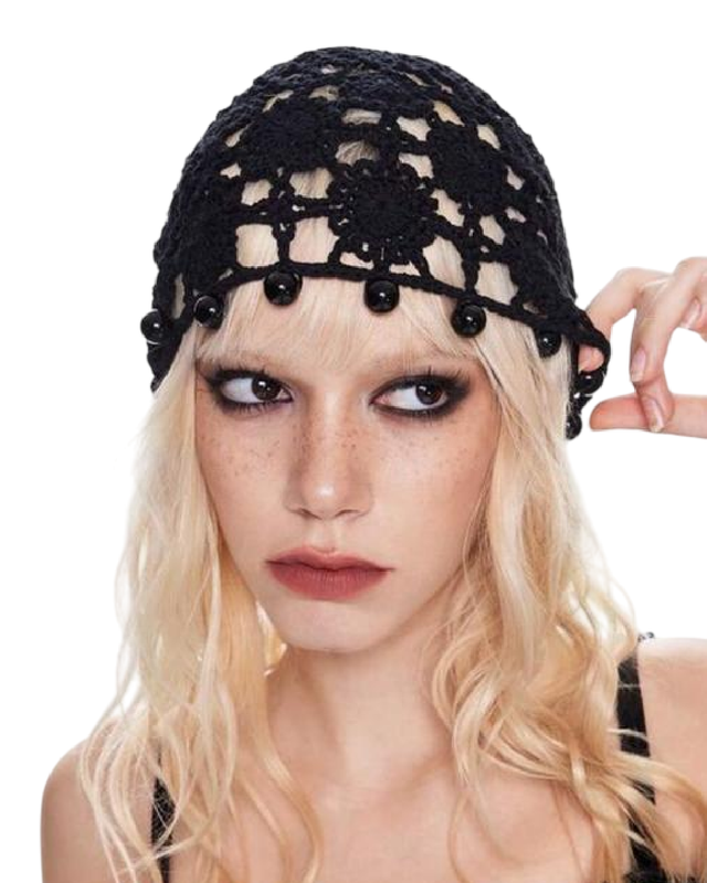 Gorro de lana con diseño