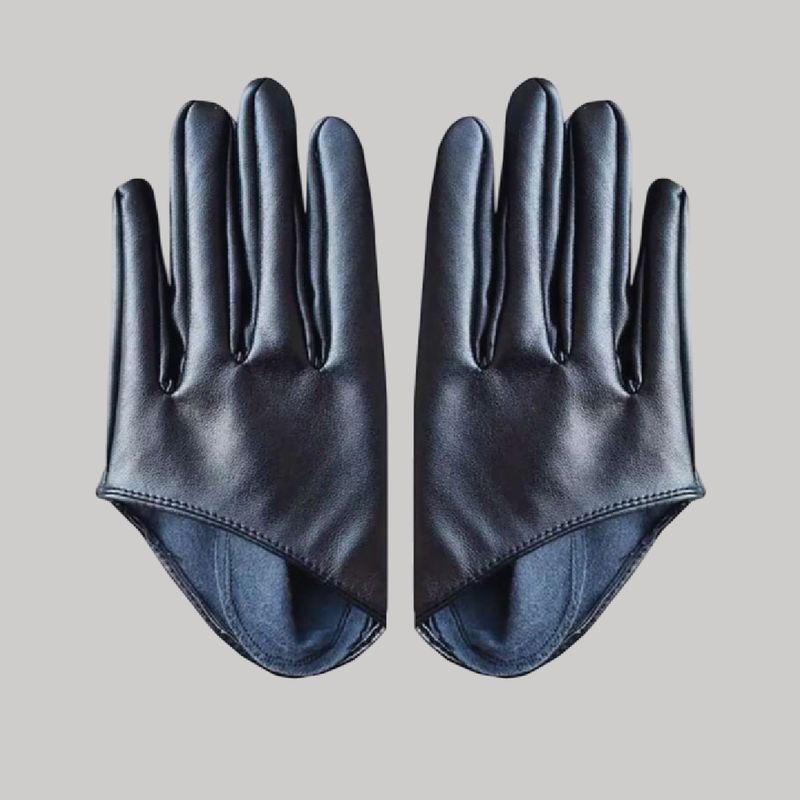 Guantes de cuerina sintética