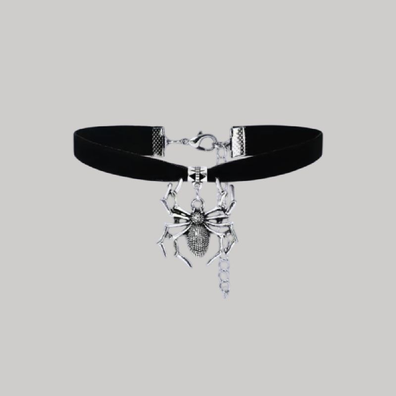 Choker gargantilla araña
