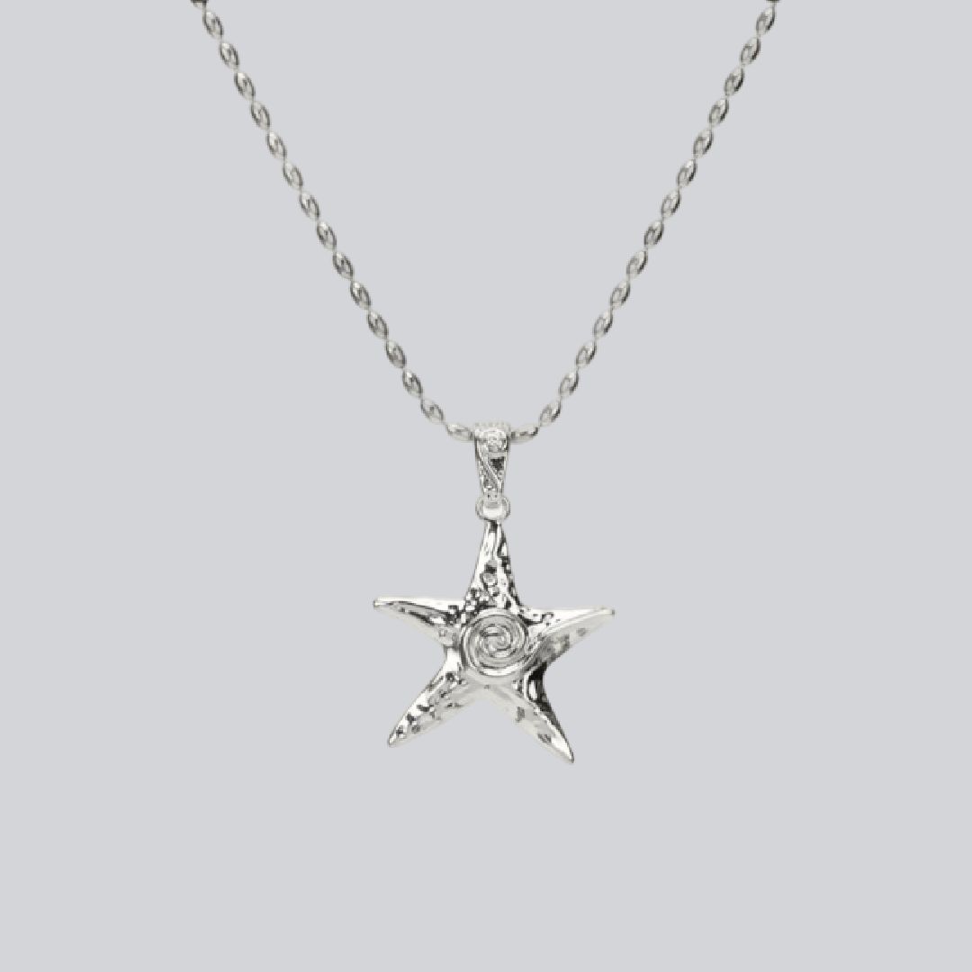 Collar estrella inoxidable