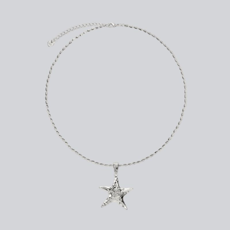 Collar estrella inoxidable