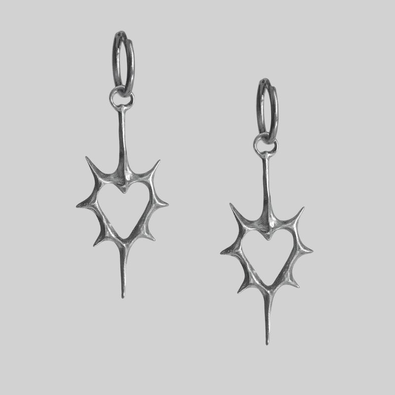 Aretes de corazón