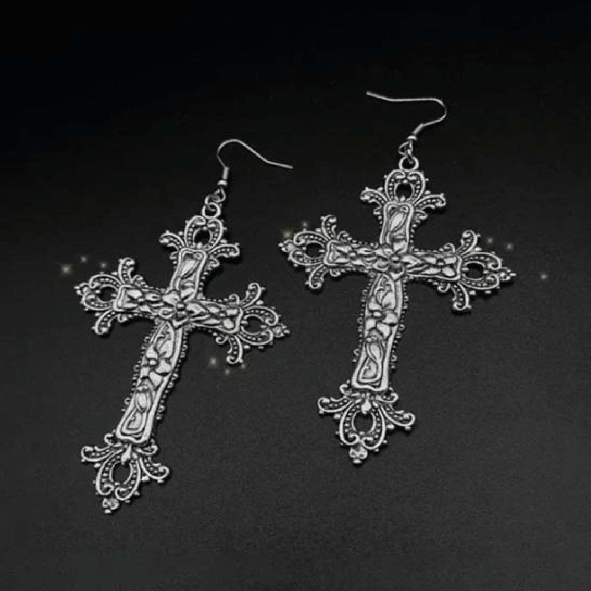 Aretes Cruz Chunky