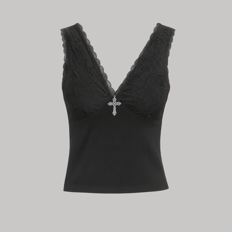 Blusa de Cruz Encaje V