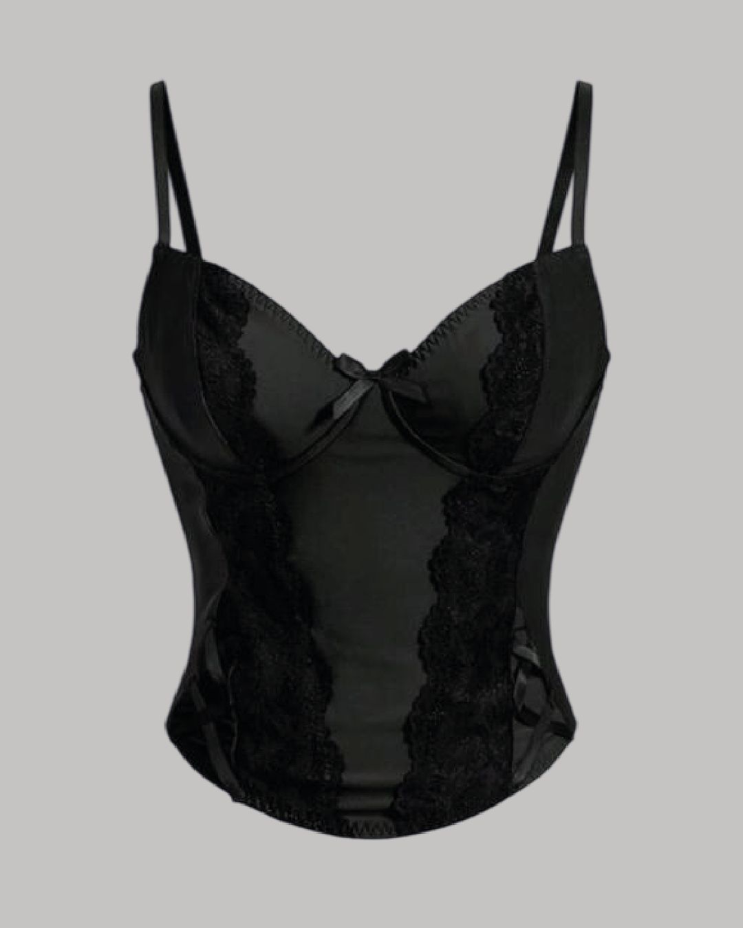 Bustier encaje sutil
