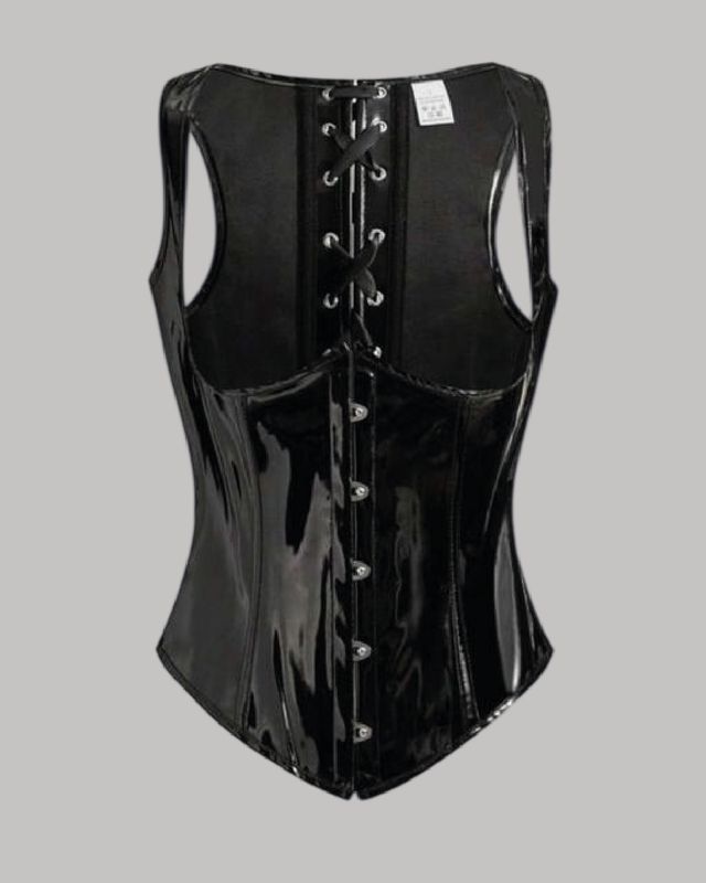 Corsé de látex “Latex Lace-Up Shaper”