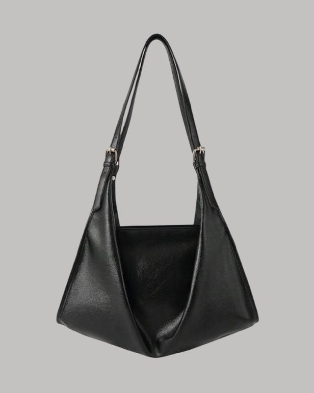 Bolsa grande cuerina “Big Faux Leather Tote”