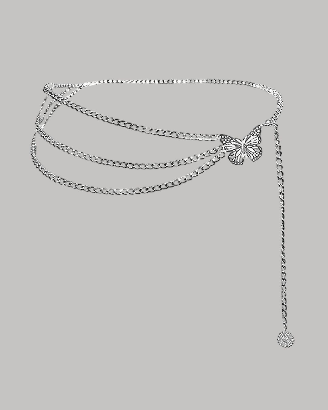 Cadena de cintura mariposa