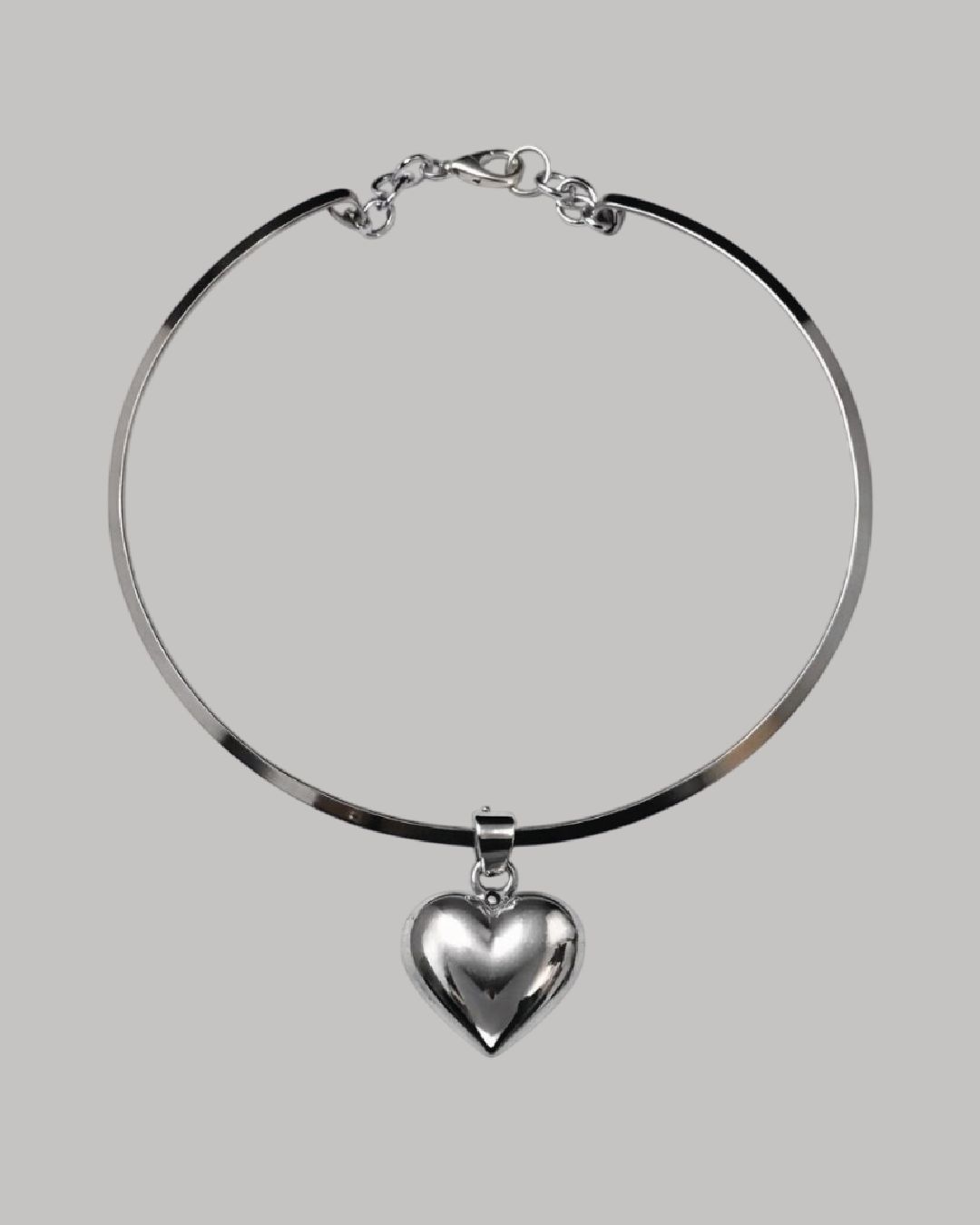 Collar “Silver Heart Necklace”