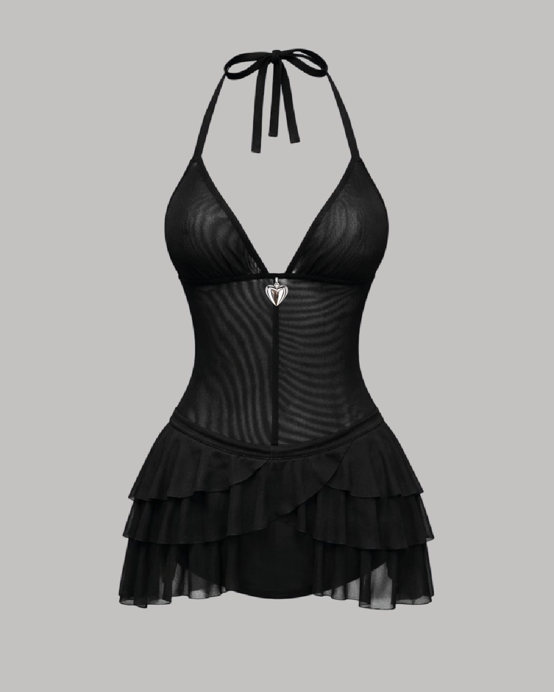 Enterizo encaje con short