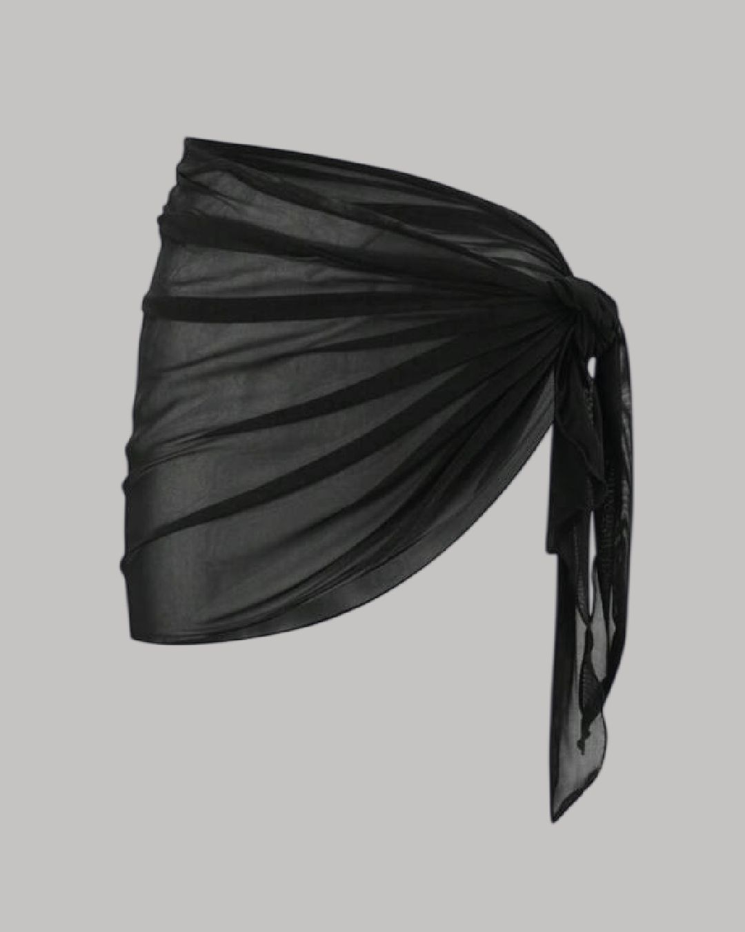 Falda mesh como salida de baño