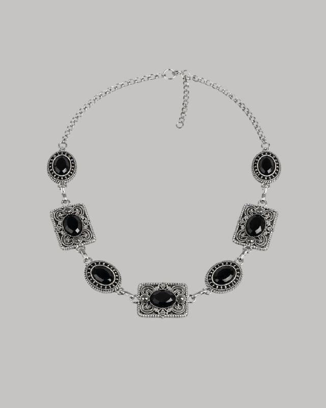 ​Choker con dijes con perla