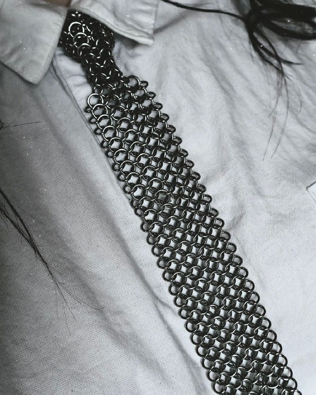 ​Collar estilo corbata