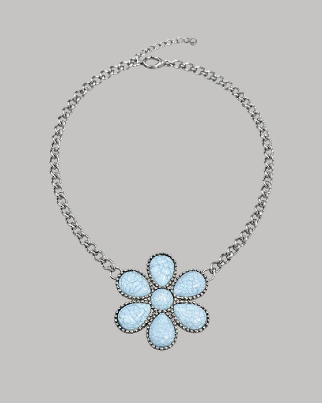 ​Choker con dije de flor gigante