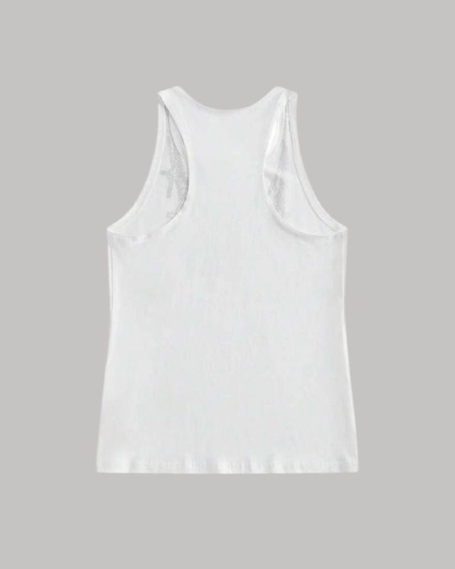 Tank top con estampado