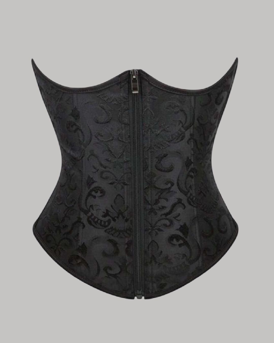 Bustier ajustable con zipper