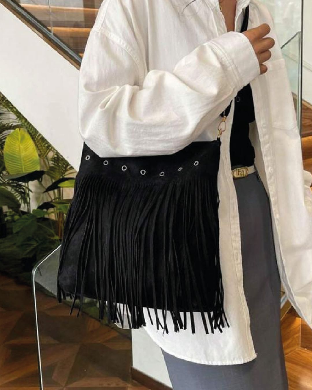 Bolso boho espacioso