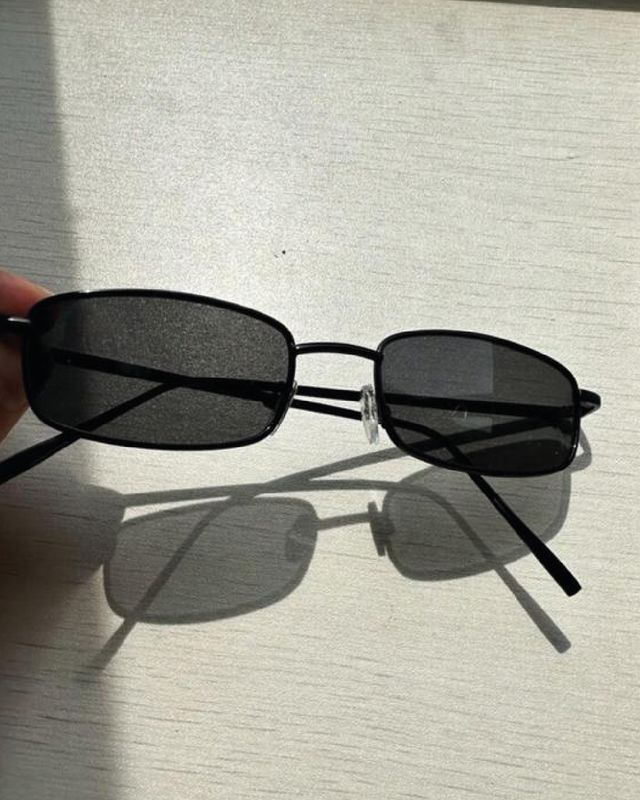 Lentes de marco cuadrado