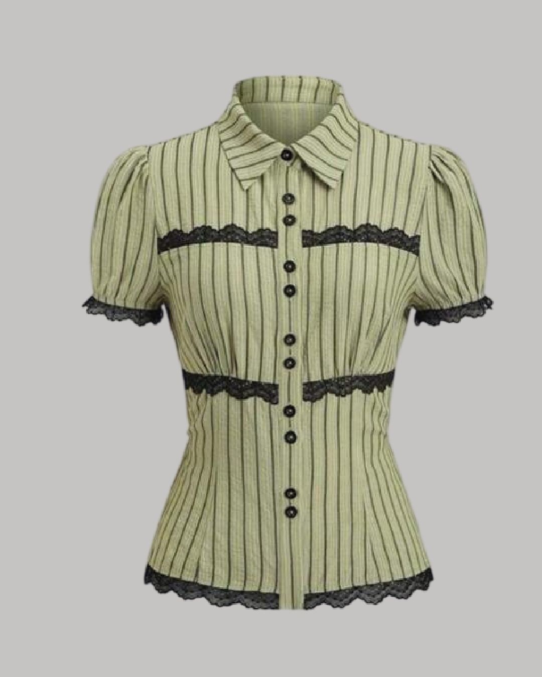 Blusa con encaje