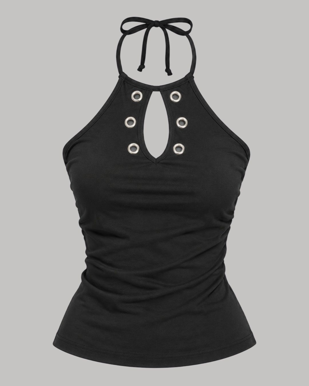 Blusa versátil con detalle en el cuello