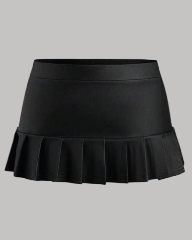 Skort de cuerina