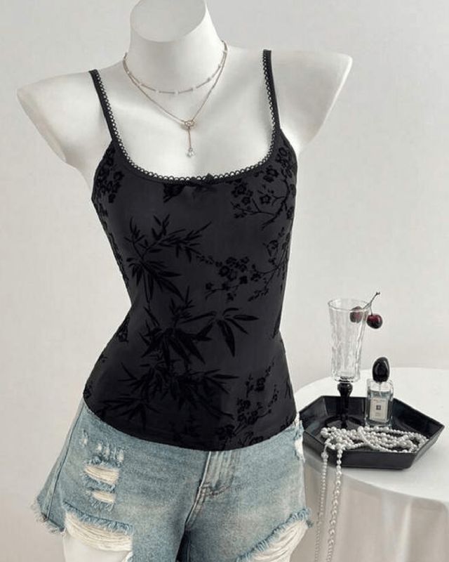 Blusa de encaje