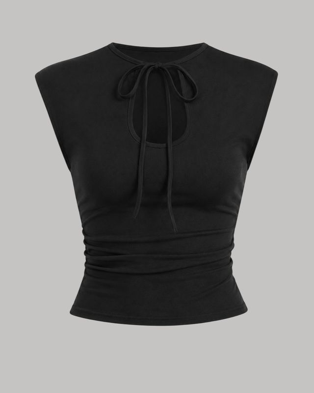 Blusa con cuello