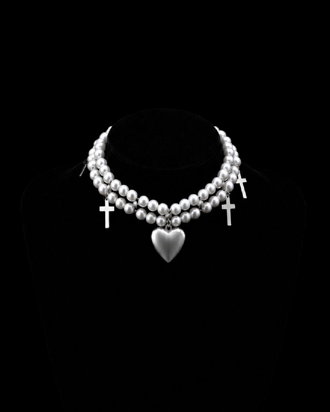 Collar de corazón
