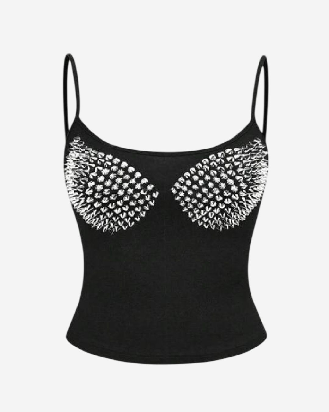 ​Blusa con estampado de púas
