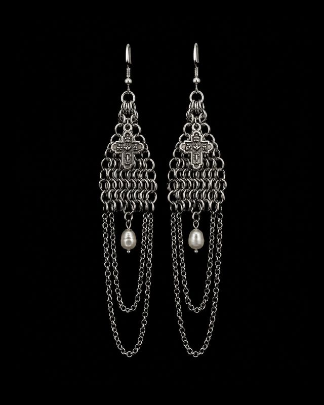 ​Aretes estilo cascada