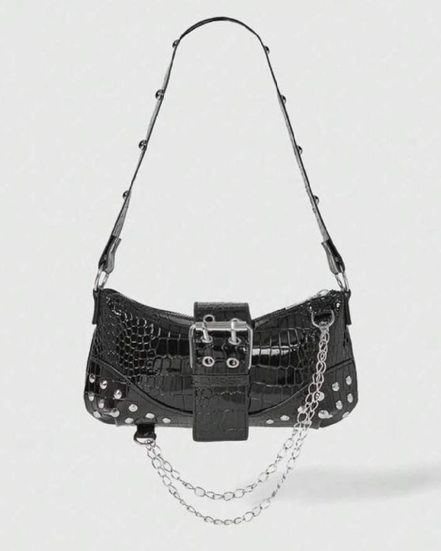 ​Bolsa estilo látex con cadenas